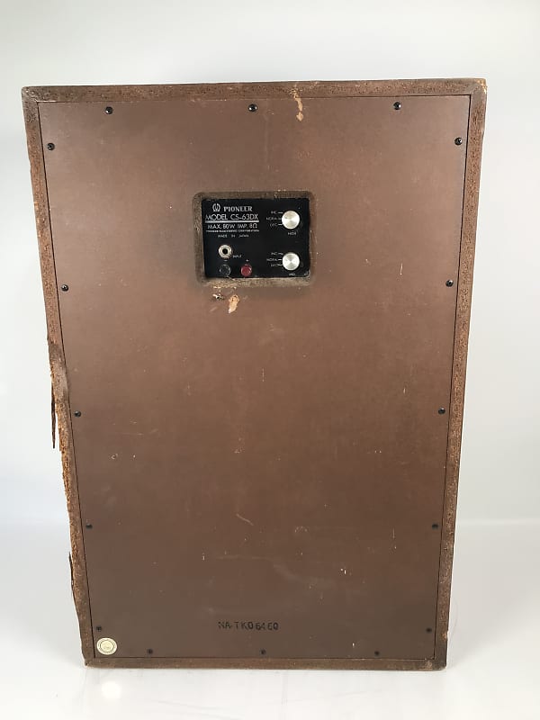 Pioneer CS-63DX Vintage 4 Way Floor Speaker Loudspeaker Pioneer CS-63DX Vintage 4 Way Floor Speaker Loudspeaker