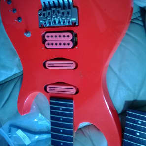 1988 Ibanez 540P FA (Five Alarm Red) PROJECT GUITAR (Body and Neck) JS Satriani image 25