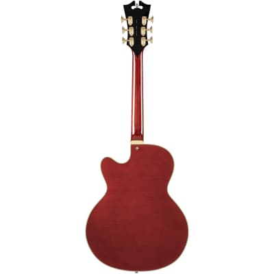 D'Angelico Excel 59 Hollowbody Guitar, Ebony Fretboard, Single Cutaway, Viola, DAE59VIOGT, New, Free Shipping image 6