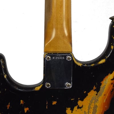 Fender Stratocaster 63 Ult-Relic BLK/3TS MB-KM | Reverb