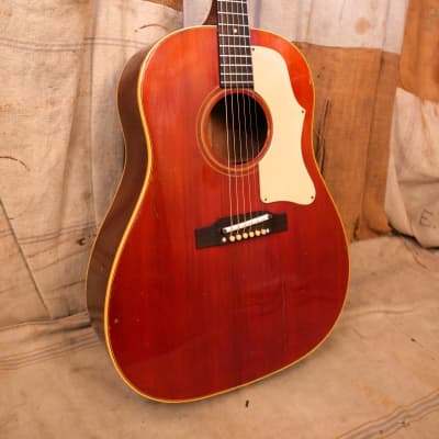 Gibson J-45 1968 - Cherry Red image 3