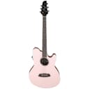 Ibanez TCY10E Talman Acoustic Electric Guitar in Pastel Pink High Gloss - Open Box