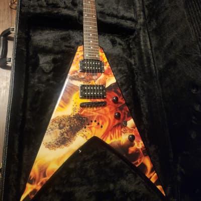 Dean VMNT Dave Mustaine Signature Flying V 2009 - Gloss for sale