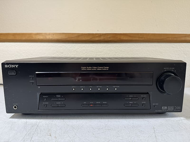 Sony STR-K750P Receiver HiFi Stereo 5.1 Channel Home Theater Radio Vintage Audio