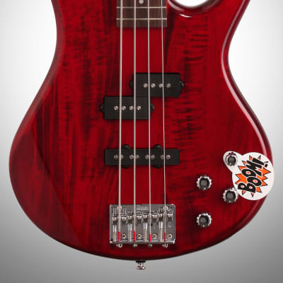 Ibanez GSR200 Electric Bass - Transparent Red image 5