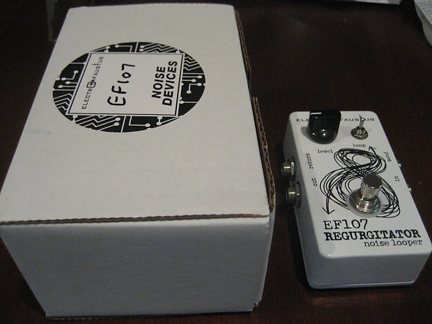 Electro Faustus EF107 Regurgitator Noise Looper 2014 White