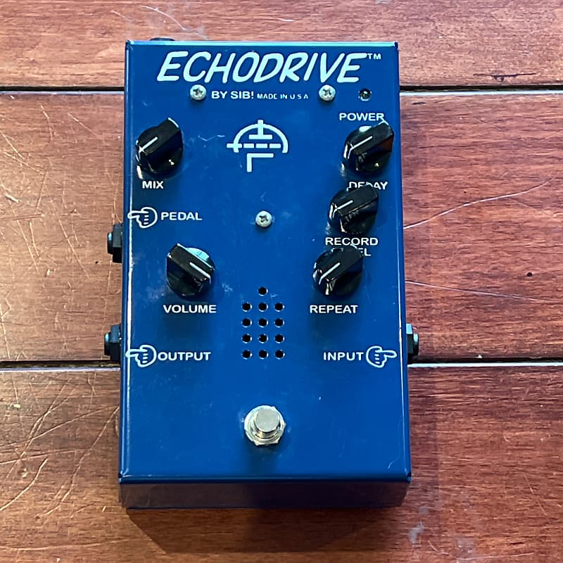SIB Electronics Echodrive analog includes exp footswitch