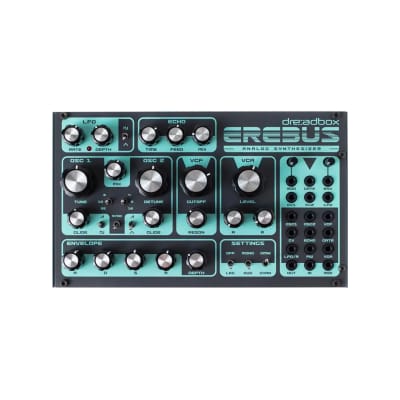 Dreadbox Erebus Reissue Desktop 2-Voice Paraphonic Synthesizer