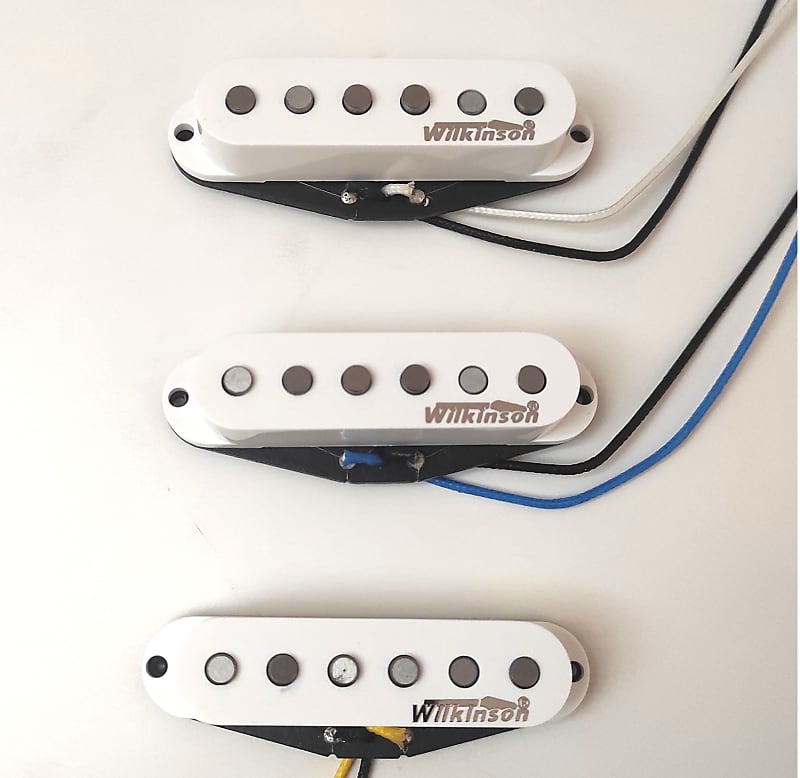 Wilkinson WVS vintage strat pickups Set, 60's style | Reverb