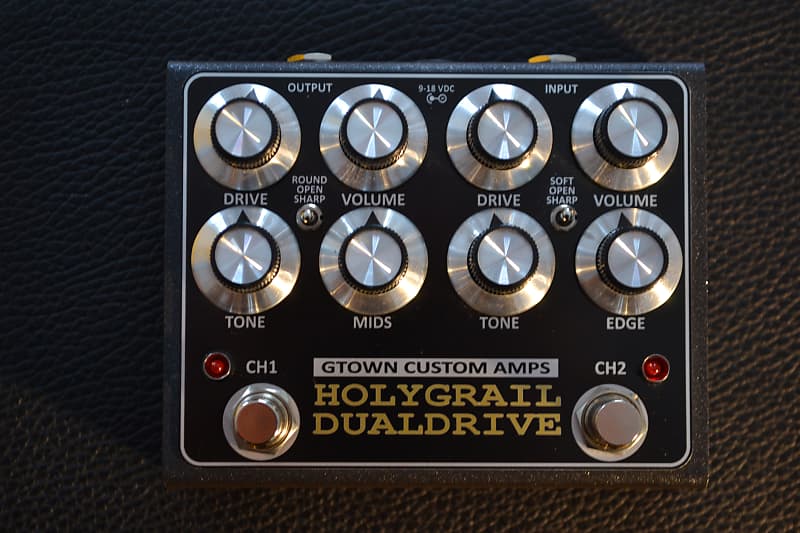GTown Custom Amps Holygrail Dualdrive Overdrive Pedal 2022 | Reverb