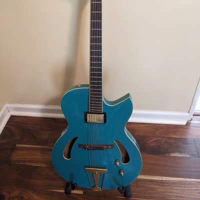 Cort TRG-1 early 2000s - aqua with HSC for sale