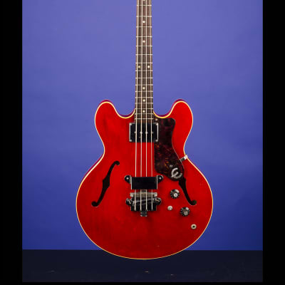 Epiphone Rivoli EBV-232 1967 - Cherry for sale