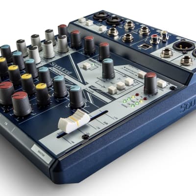 Soundcraft NOTEPAD-8FX Small-format Analog MIxer w/ Effects, USB image 3