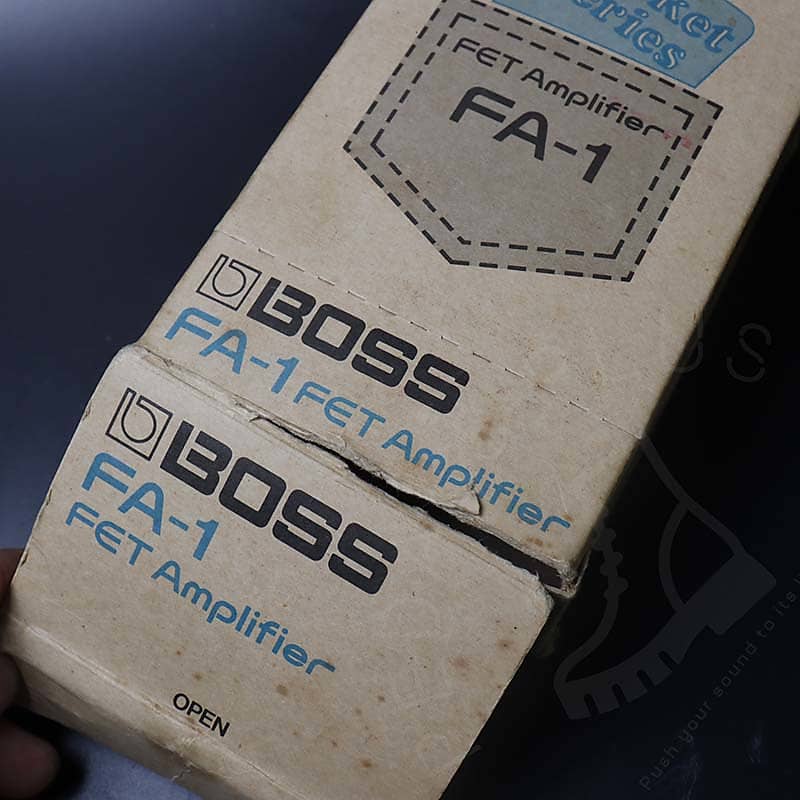 Boss FA-1 FET Amplifier 1983 - Green | Reverb Boss FA-1 FET Amplifier 1983 - Green | Reverb