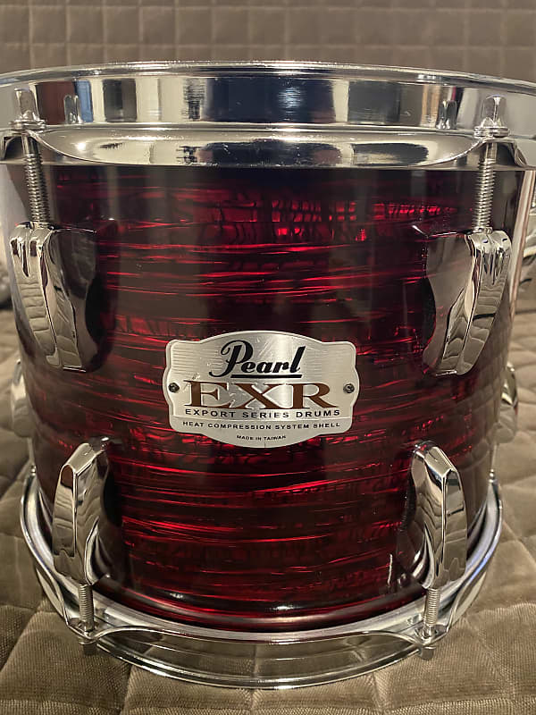 Pearl EXR Red Strata Tom Drum 10” Reverb