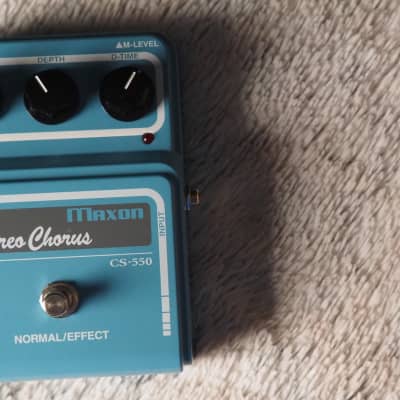 ギター Maxon CS-550 Stereo Chorus Maxon CS-550 Stereo Chorus Pedal - YouTube