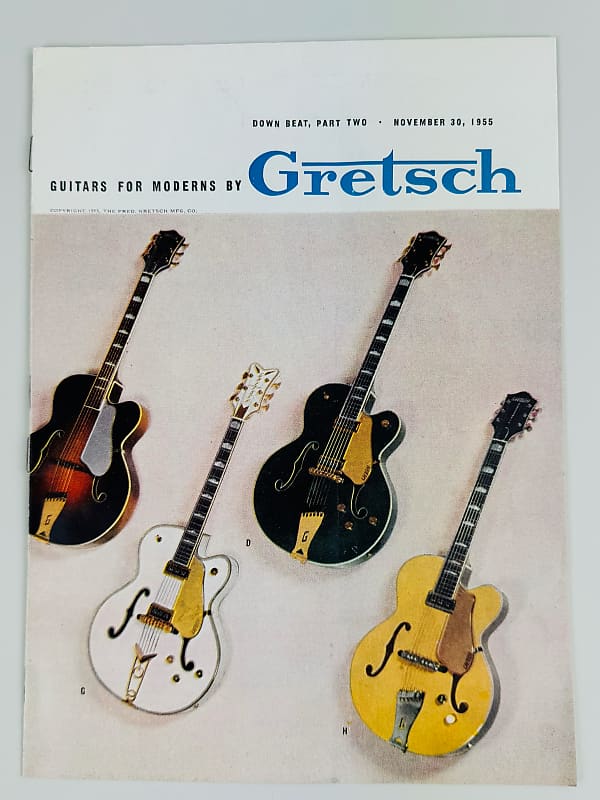 Gretsch Catalog, "A Blast From the '50s," 1955 Reverb