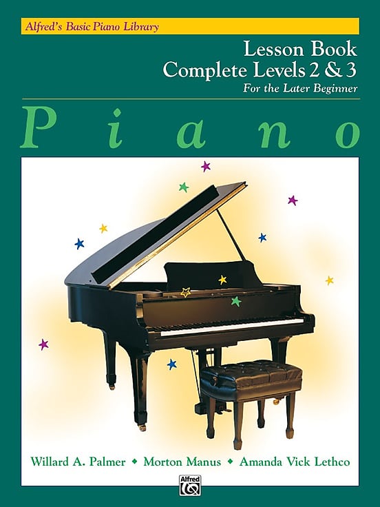 Alfred's Basic Piano Library - Lesson Complete Book Lvl 2-3 | Reverb