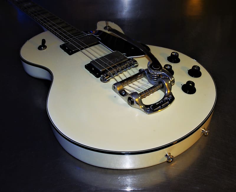 Hagstrom SWEDE L.P. 1976 White Aged, Geppetto Camelot PAF