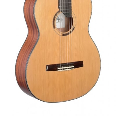 Angel Lopez Classical guitar w/ solid cedar top, Eresma series image 2