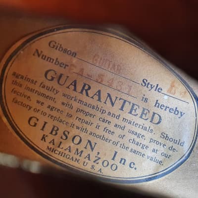 Gibson L 4 Bj. 1939 USA in violin sunburst image 10