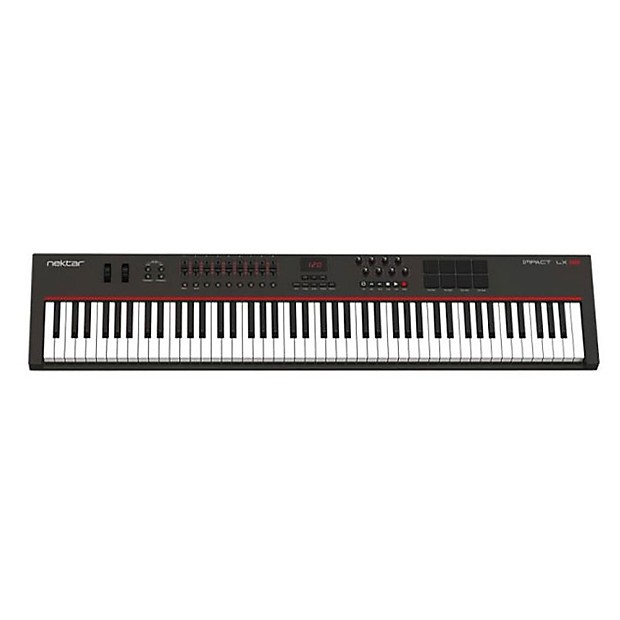 Nektar Impact LX88 88key MIDI Controller Keyboard Reverb