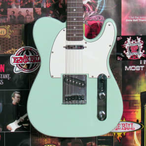 Bullet telecaster surf green on sale