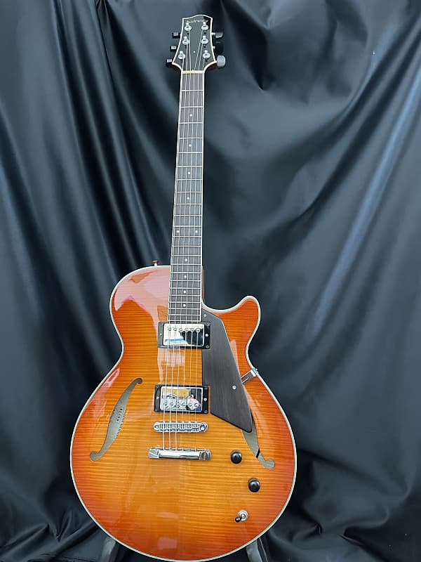 Sadowsky Archtop Violin Burst Guitar at The Music Emporium