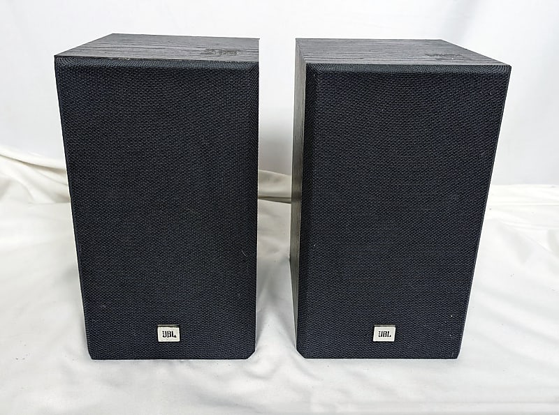 Vintage JBL G50 2Way Bookshelf Speakers Black Pair Tested 8 Reverb