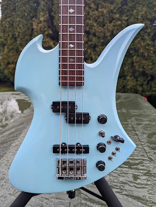 B.C. Rich Mockingbird Bass Guitar USA BC | Reverb