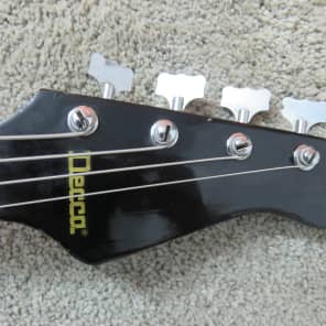 Vintage 1960s Teisco Decca Lyle Conrad Long Scale Bass Solid Tight Player Looks Cool Too! image 7