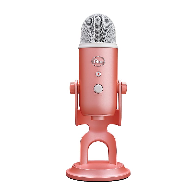 Blue Microphones Yeti USB Microphone Aurora Collection (Pink Dawn) Bundle 