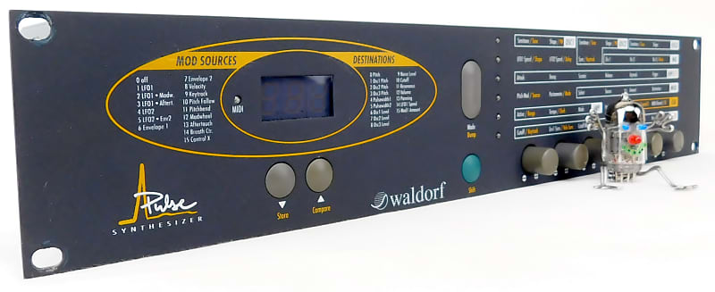 Waldorf Pulse Analog Synthesizer Rack + Top Zustand +1.5Jahre Garantie image 1