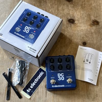 Reverb.com listing, price, conditions, and images for tc-electronic-ampworx-dc30-preamp-pedal