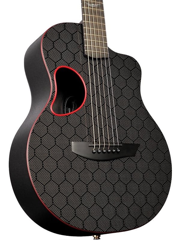 McPherson Carbon Fiber Touring Red Honeycomb Gold #12344 image 1