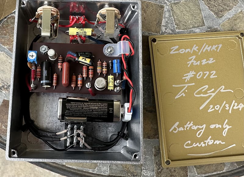 【新品】Cunningham Amplifiers ZONK/MK1 Zonk/MK1 Fuzz - DC Wedge Edition | Cunningham Amps