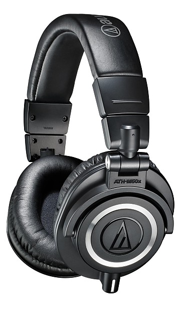 Audio-Technica ATH-M50x Professional Studio Monitor Headphones Detachable Cable image 1