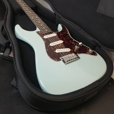 Tom Anderson "The Classic", Rosewood FB, Hum-Canceling Single Coil Pickups, Daphne Blue, W/Bag 2023 image 3