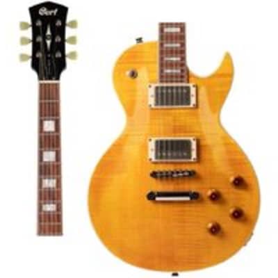 Cort CR250ATA CR Series, Flamed Maple Top, Mahogany Body & Neck, Antique Amber, Free Shipping. image 7