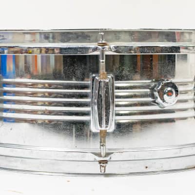 Unbranded 14" x 5.5" Steel Snare Drum Student with Dampener image 5