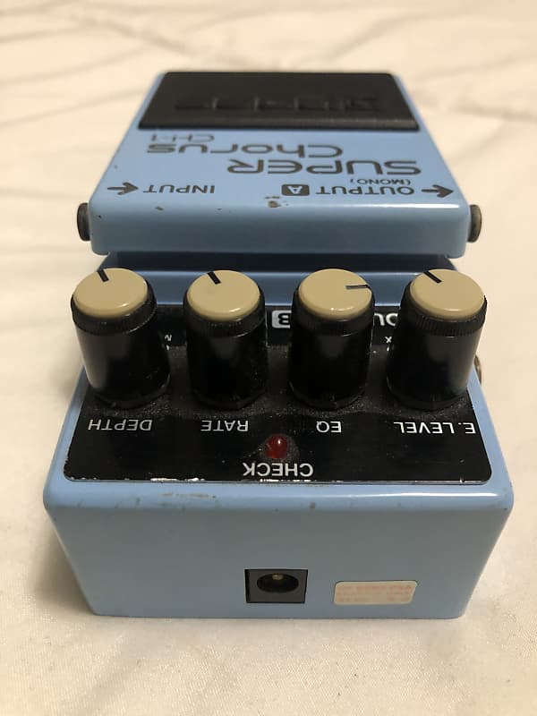 Boss CH-1 Super Chorus (Blue or Pink Label) 1989 - 2001 - Blue