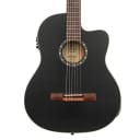 Ortega Family Series Black Nylon String Acoustic Guitar RCE125SN-SBK w/ Gig Bag