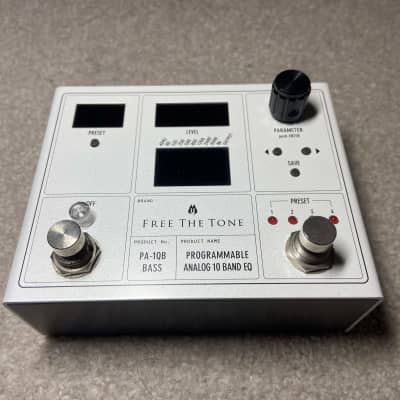 【新品・未使用】FREE THE TONE PA-1QB BASS EQ Free The Tone PA-1QB Programmable Analog 10 Band EQ Pedal