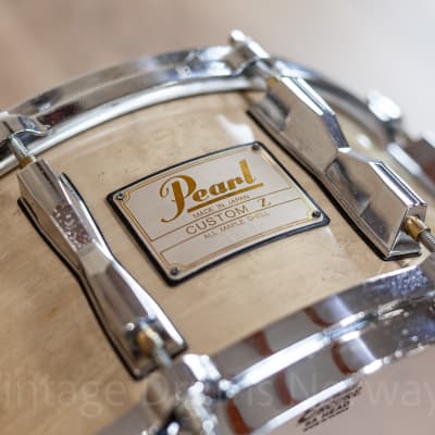 Pearl CZX / Custom Z Snare Drum 14 x 6.5 - Birdseye Maple #2 image 2