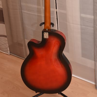Framus  Sorella 5/59 Black Rose - 1972 german vintage Archtop Jazz guitar gitarre image 14