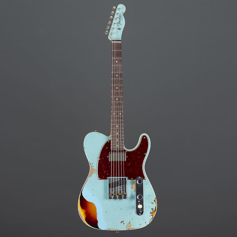 Fender LTD Reverse 1960 Telecaster Custom HRL Aged Daphne