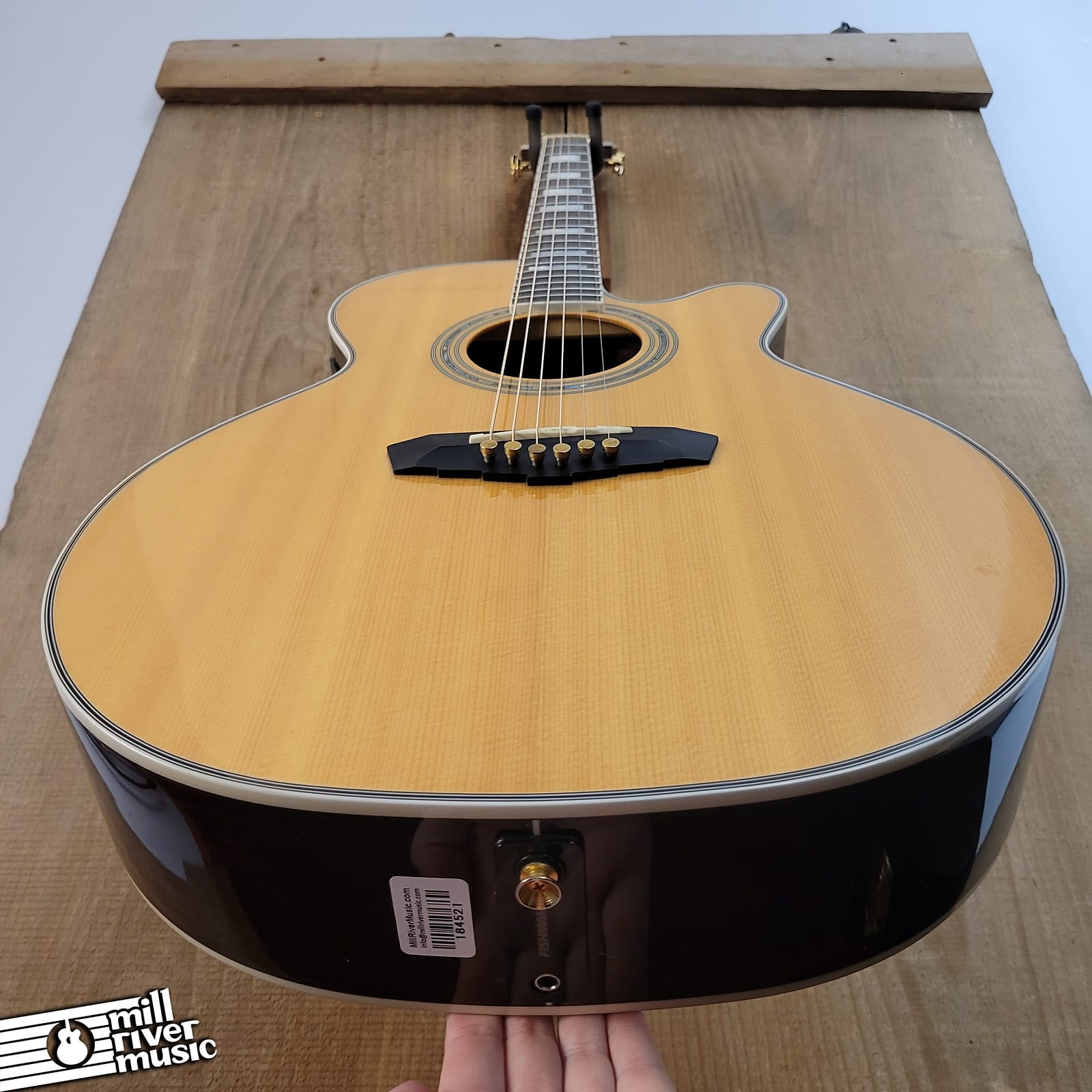 D'Angelico Excel DAASG200NAT Acoustic Electric Guitar Natural Used