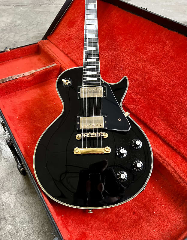 Greco EGC 68-50 Black beauty Les paul single cut custom