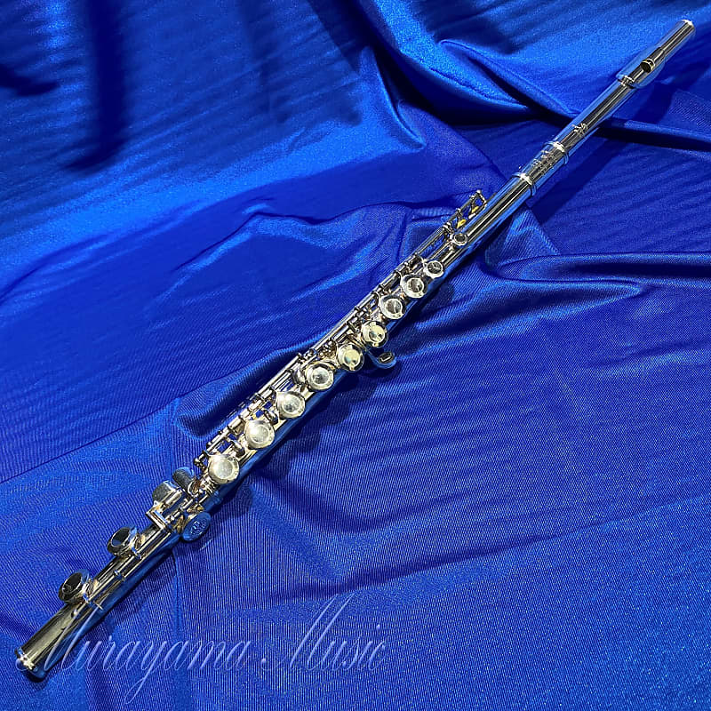特販格安Miyazawa Flute ミヤザワフルート MC-300 A:442 ケース付 器 中古 F6427793 フルート