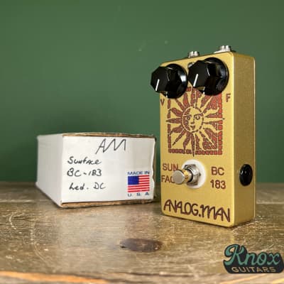 Analogman Sun Face BC-183 (Sunface - with Power Jack option) | Reverb